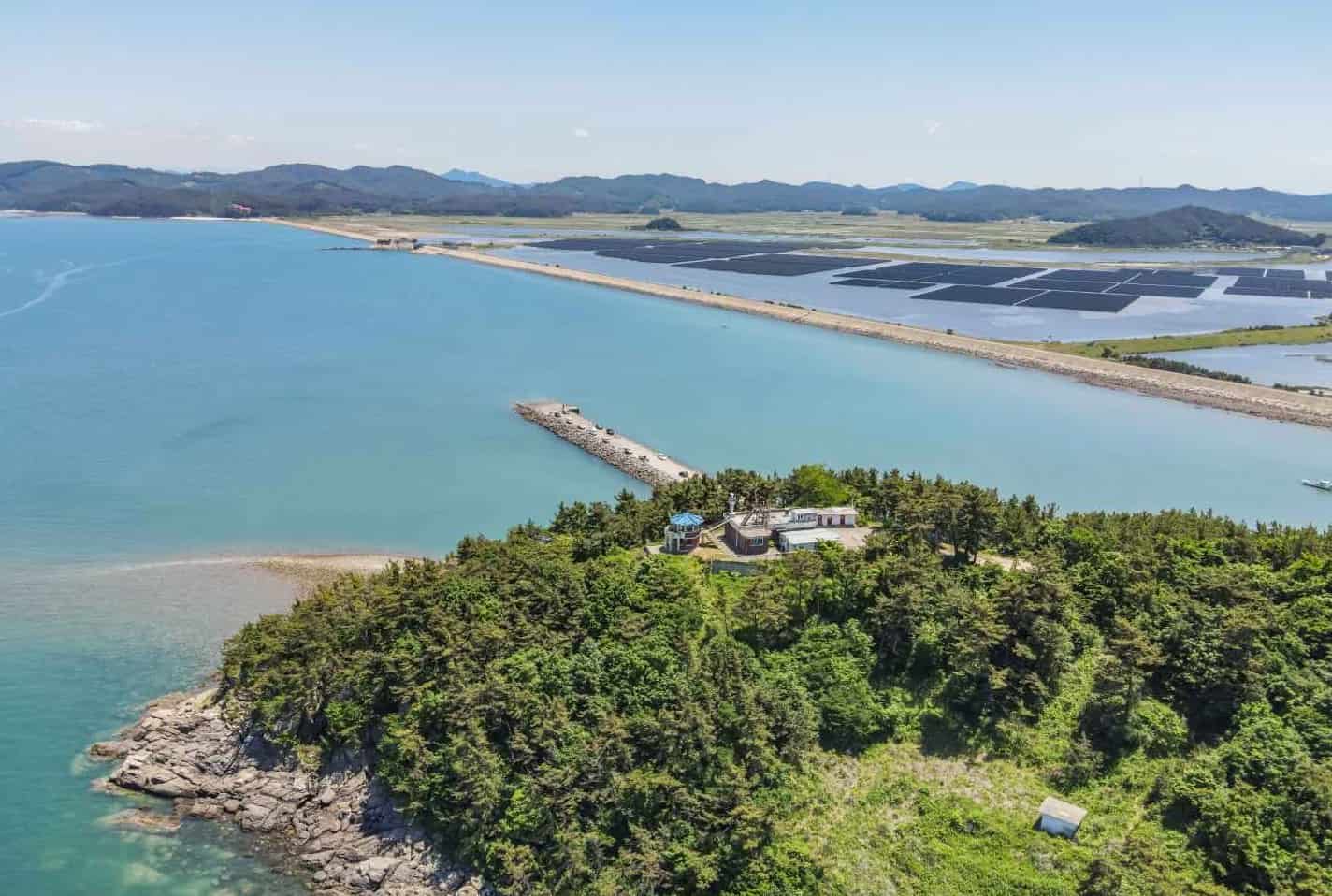 하늘에서 본 민어도